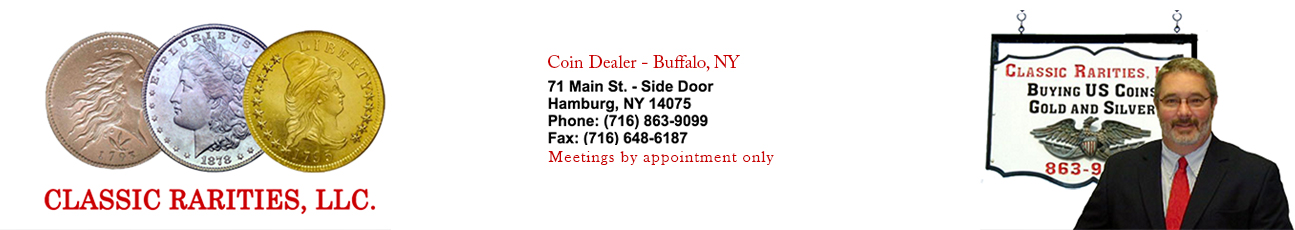 Classic Rarities LLC, Coin Dealer in Buffalo NY